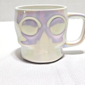 STARBUCKS New Halloween collection Iridescent Luster Skull Mug (14 oz)